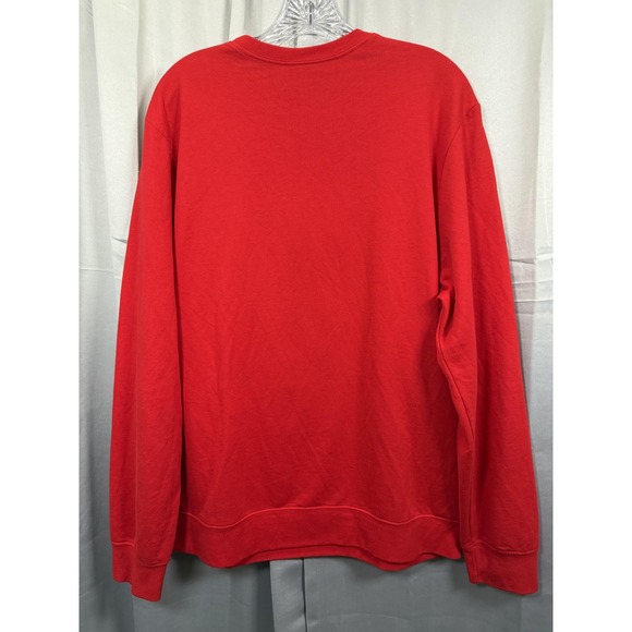 Fifth Sun Christmas Sweatshirt Large Dogs Cats Wreath Ugly Xmas Pullover - Picture 7 of 7